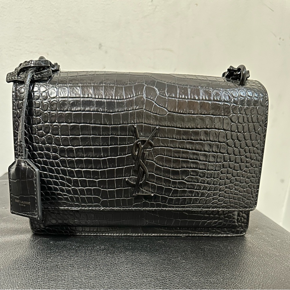 ✨Yves Saint Laurent YSL Sunset medium leather shoulder bag ✨